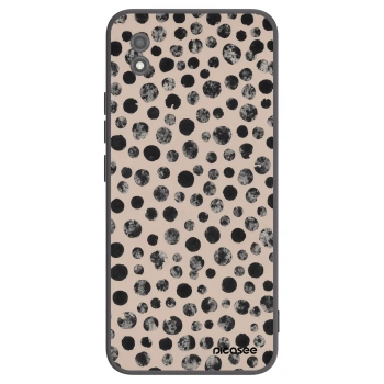 Picasee Realme C11 (2021) Hülle - Schwarzes Silikon - Dots