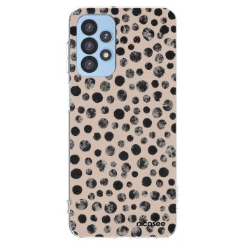 Picasee Samsung Galaxy A23 A235F 4G Hülle - Transparentes Silikon - Dots