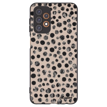 Picasee Samsung Galaxy A23 A236B 5G Hülle - Schwarzes Silikon - Dots