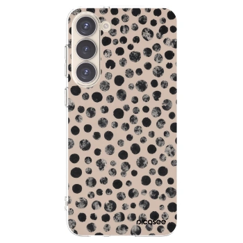 Picasee Samsung Galaxy S23+ 5G Hülle - Transparentes Silikon - Dots