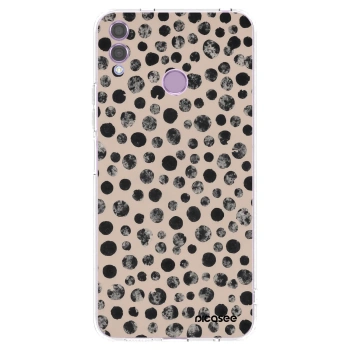 Picasee Honor 8X Hülle - Transparentes Silikon - Dots