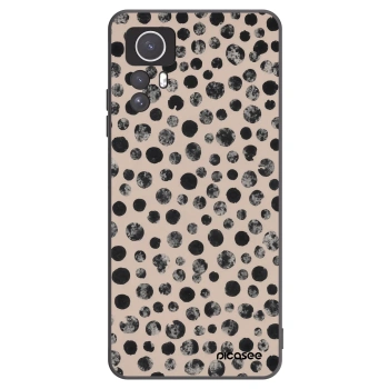 Picasee Xiaomi Redmi Note 12S Hülle - Schwarzes Silikon - Dots