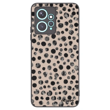 Picasee Xiaomi Redmi Note 12 4G Hülle - Schwarzes Silikon - Dots