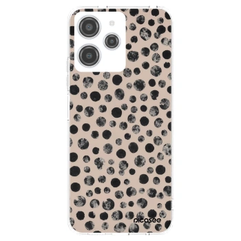 Picasee Xiaomi Redmi 12 4G Hülle - Transparentes Silikon - Dots