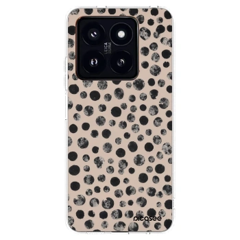 Picasee Xiaomi 14 Pro Hülle - Transparentes Silikon - Dots