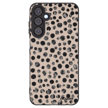 Picasee Samsung Galaxy A25 A256B 5G Hülle - Schwarzes Silikon - Dots