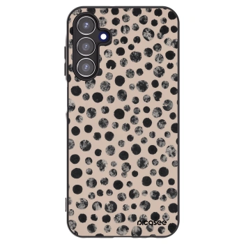 Picasee Samsung Galaxy A15 A156B 5G Hülle - Schwarzes Silikon - Dots