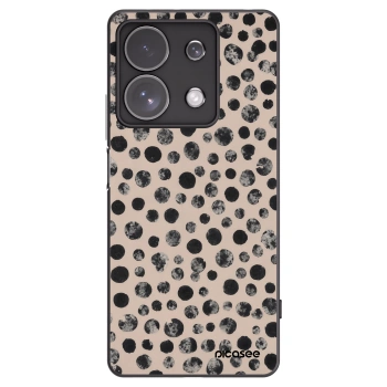 Picasee Xiaomi Redmi Note 13 Pro 4G Hülle - Schwarzes Silikon - Dots