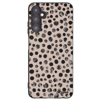 Picasee Samsung Galaxy A05s A057G Hülle - Schwarzes Silikon - Dots