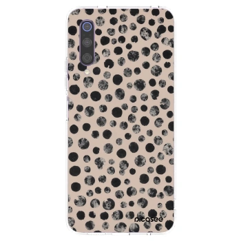 Picasee Xiaomi Mi 9 Hülle - Transparentes Silikon - Dots