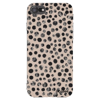 Picasee Apple iPhone 7 Hülle - Transparentes Silikon - Dots