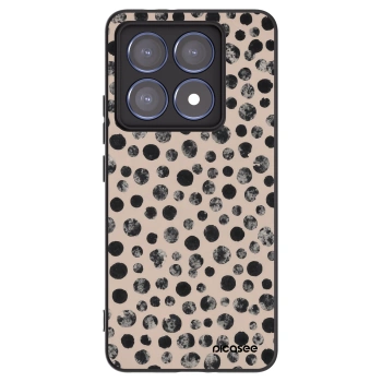 Picasee Xiaomi 14T Pro Hülle - Schwarzes Silikon - Dots