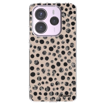 Picasee Xiaomi Redmi Note 14 5G Hülle - Transparentes Silikon - Dots