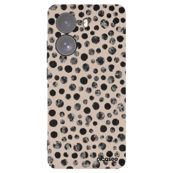 Picasee Xiaomi Poco X7 Hülle - Schwarzes Silikon - Dots