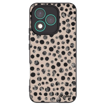 Picasee Honor 400 Lite 5G Hülle - Schwarzes Silikon - Dots