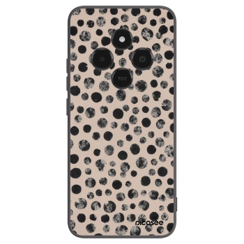 Picasee Xiaomi Poco C75 Hülle - Schwarzes Silikon - Dots