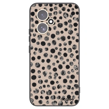 Picasee Honor 400 5G Hülle - Schwarzes Silikon - Dots