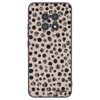 Picasee Realme 12X Hülle - Schwarzes Silikon - Dots