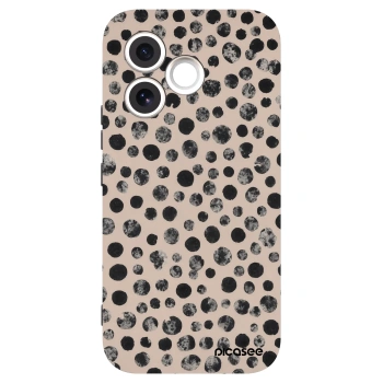 Picasee Honor 600 Lite Hülle - Schwarzes Silikon - Dots