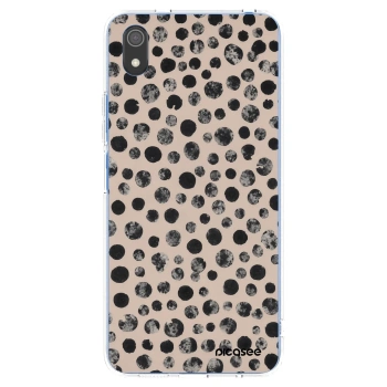 Picasee Xiaomi Redmi 7A Hülle - Transparentes Silikon - Dots