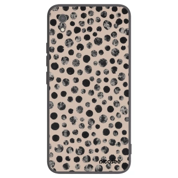 Picasee Xiaomi Redmi 7A Hülle - Schwarzes Silikon - Dots