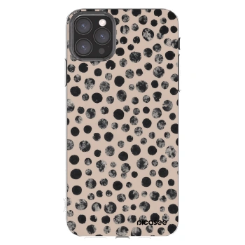 Picasee Apple iPhone 11 Pro Max Hülle - Transparentes Silikon - Dots
