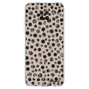 Picasee Xiaomi Redmi Note 9 Pro Hülle - Transparentes Silikon - Dots