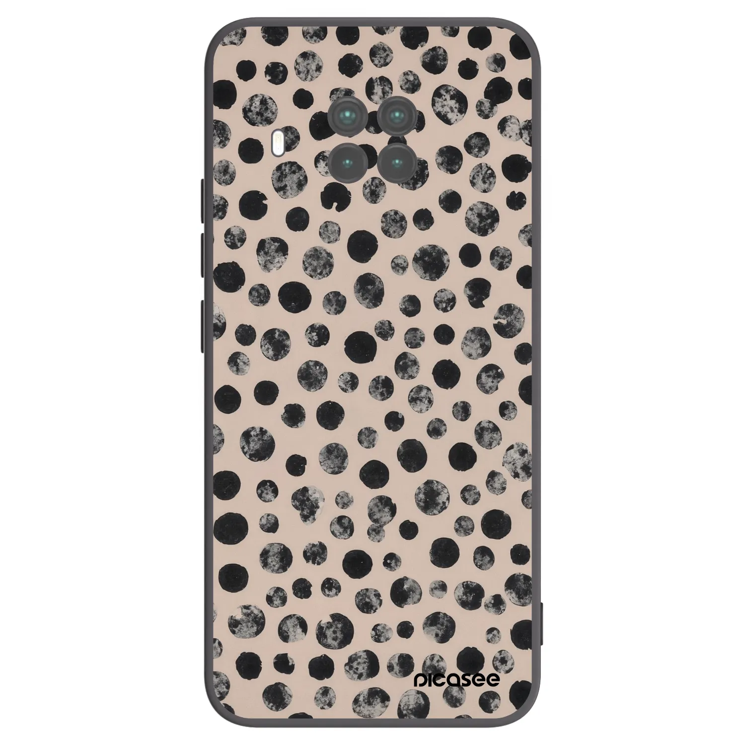 Picasee Xiaomi Mi 10T Lite Hülle - Schwarzes Silikon - Dots