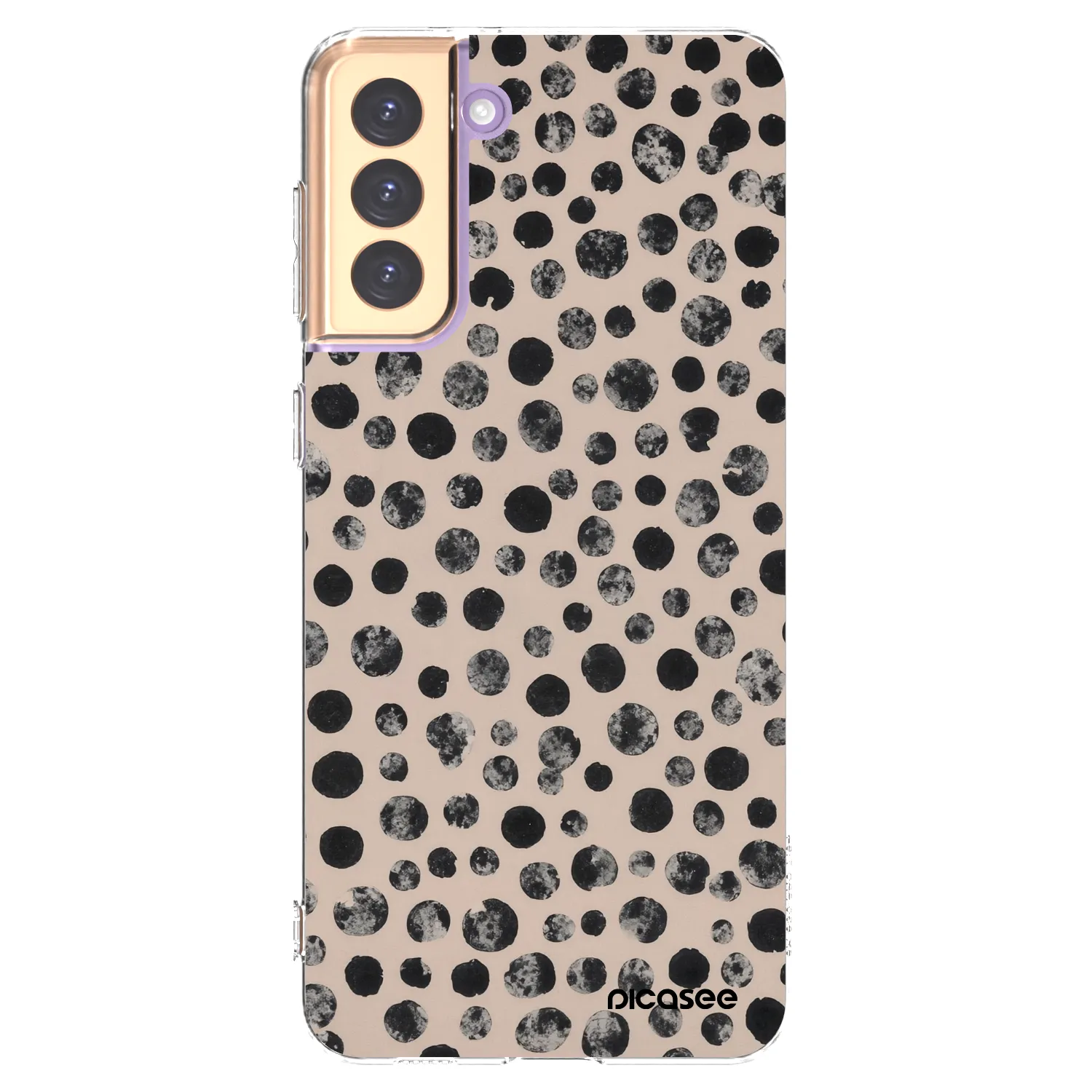 Picasee Samsung Galaxy S21+ 5G G996F Hülle - Transparentes Silikon - Dots