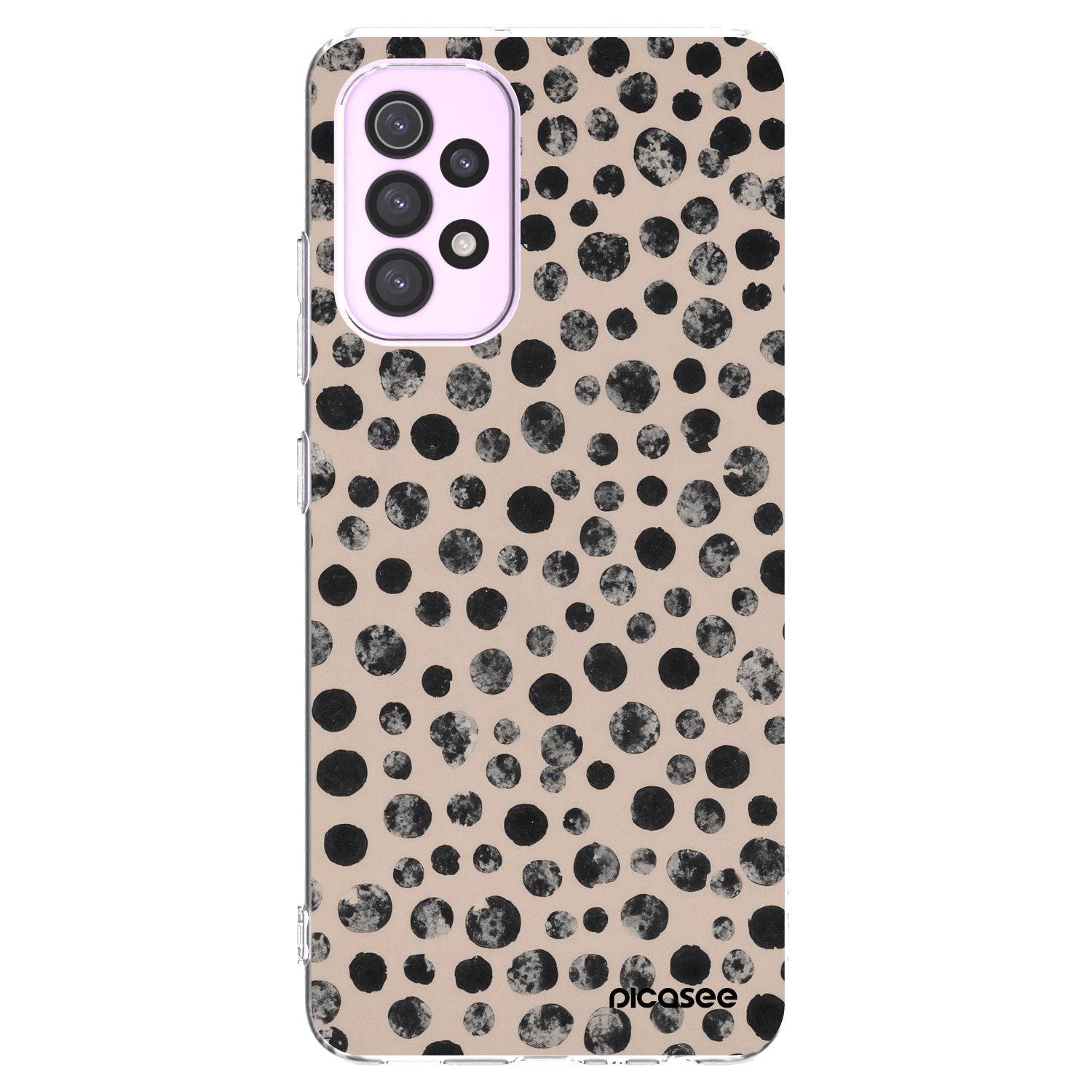 Picasee Samsung Galaxy A32 5G A326B Hülle - Transparentes Silikon - Dots