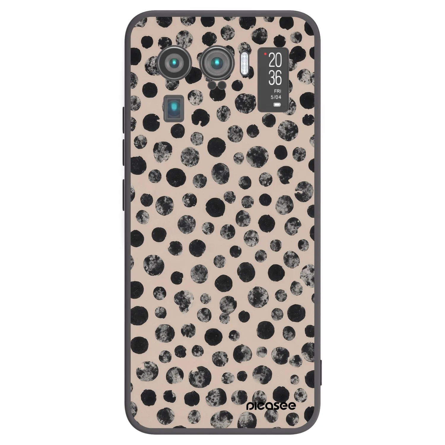 Picasee Xiaomi Mi 11 Ultra Hülle - Schwarzes Silikon - Dots