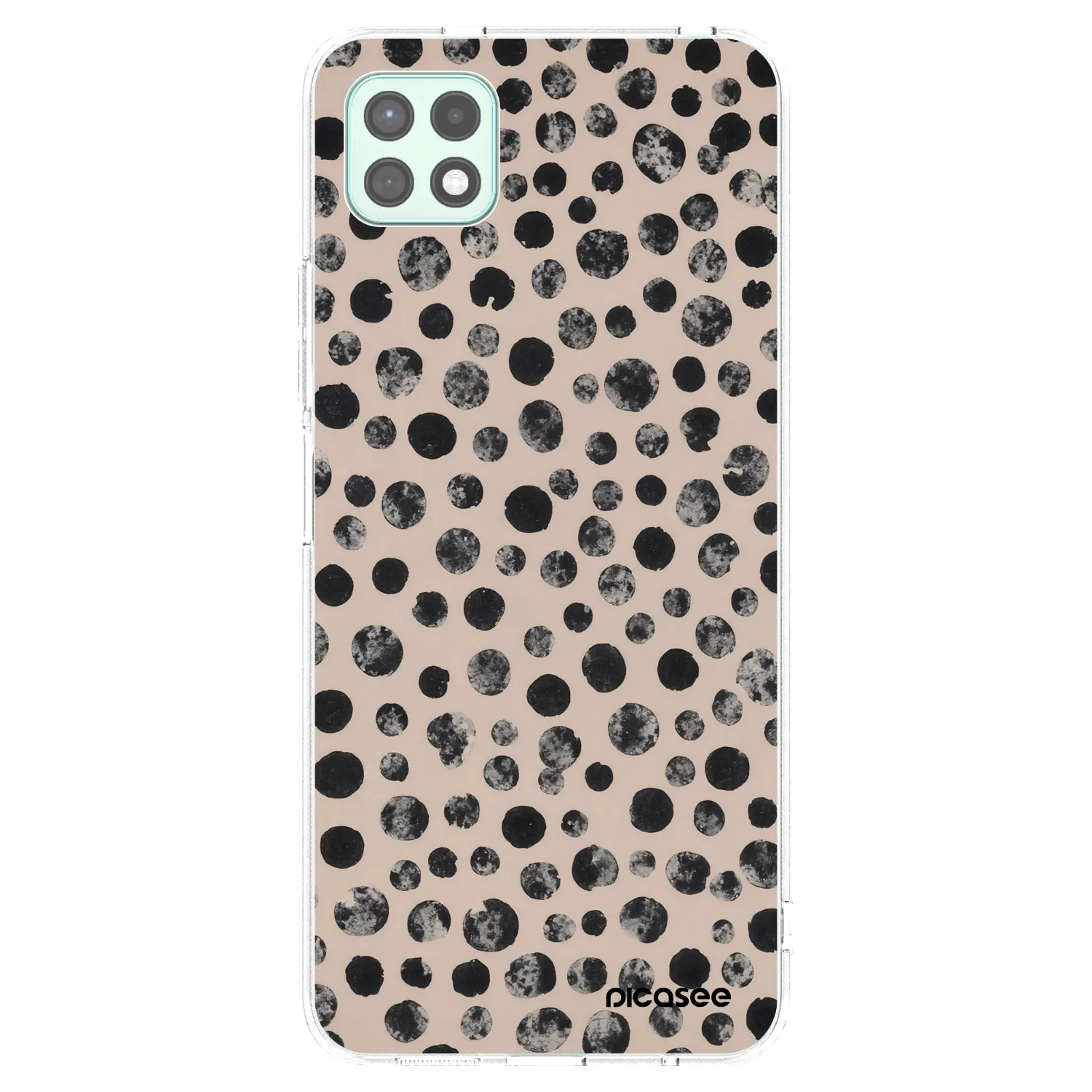 Picasee Samsung Galaxy A22 A226B 5G Hülle - Transparentes Silikon - Dots