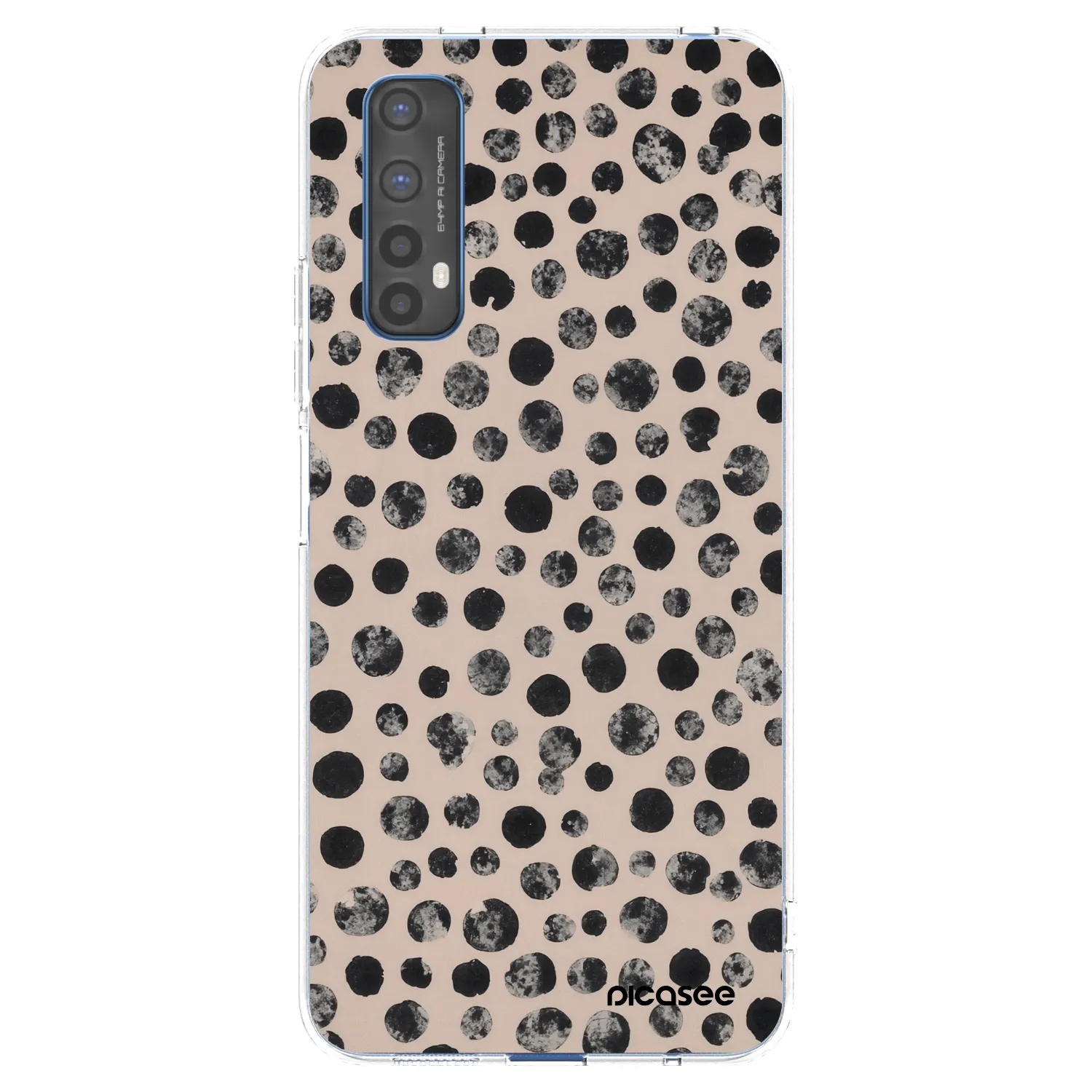Picasee Realme 7 Hülle - Transparentes Silikon - Dots