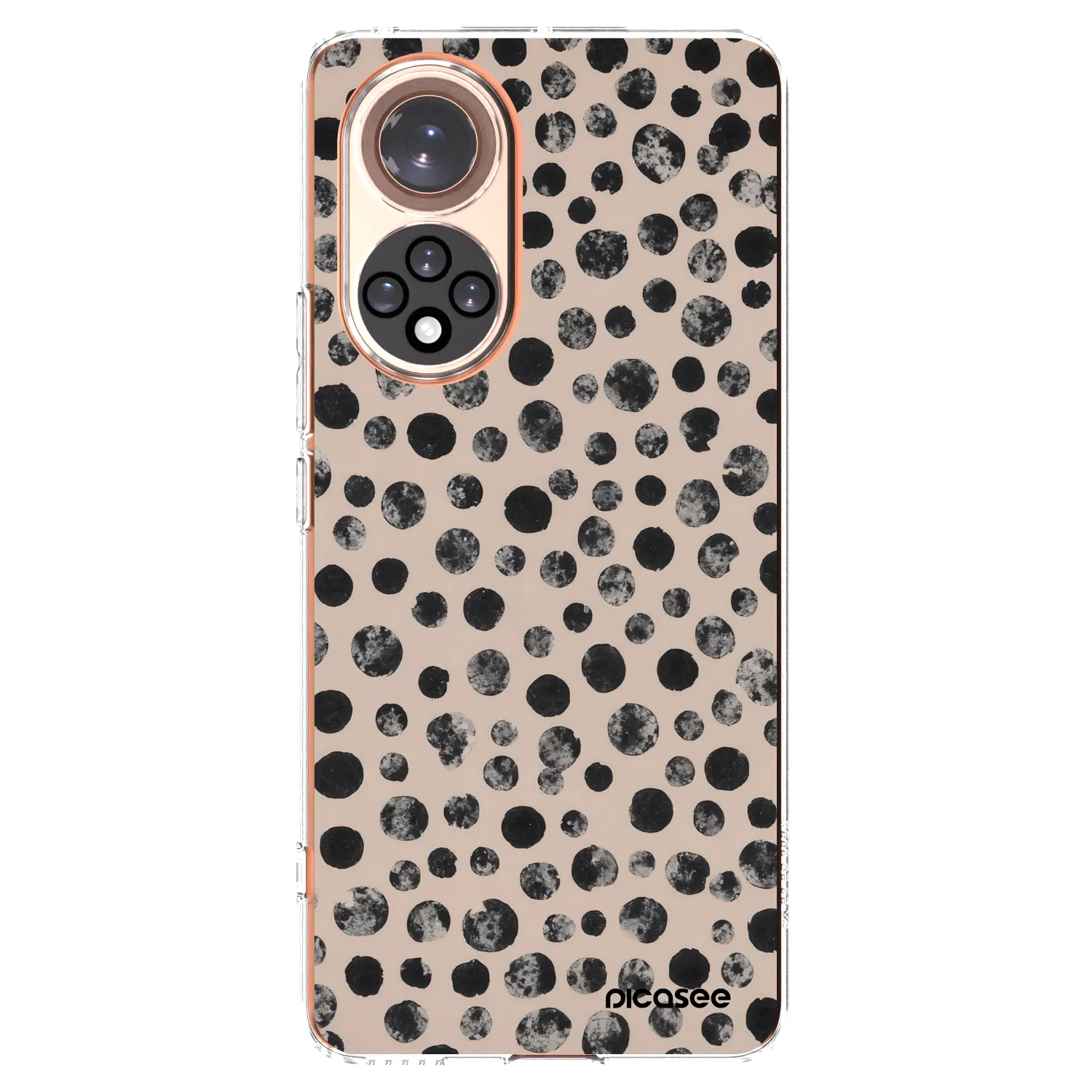 Picasee Honor 50 5G Hülle - Transparentes Silikon - Dots