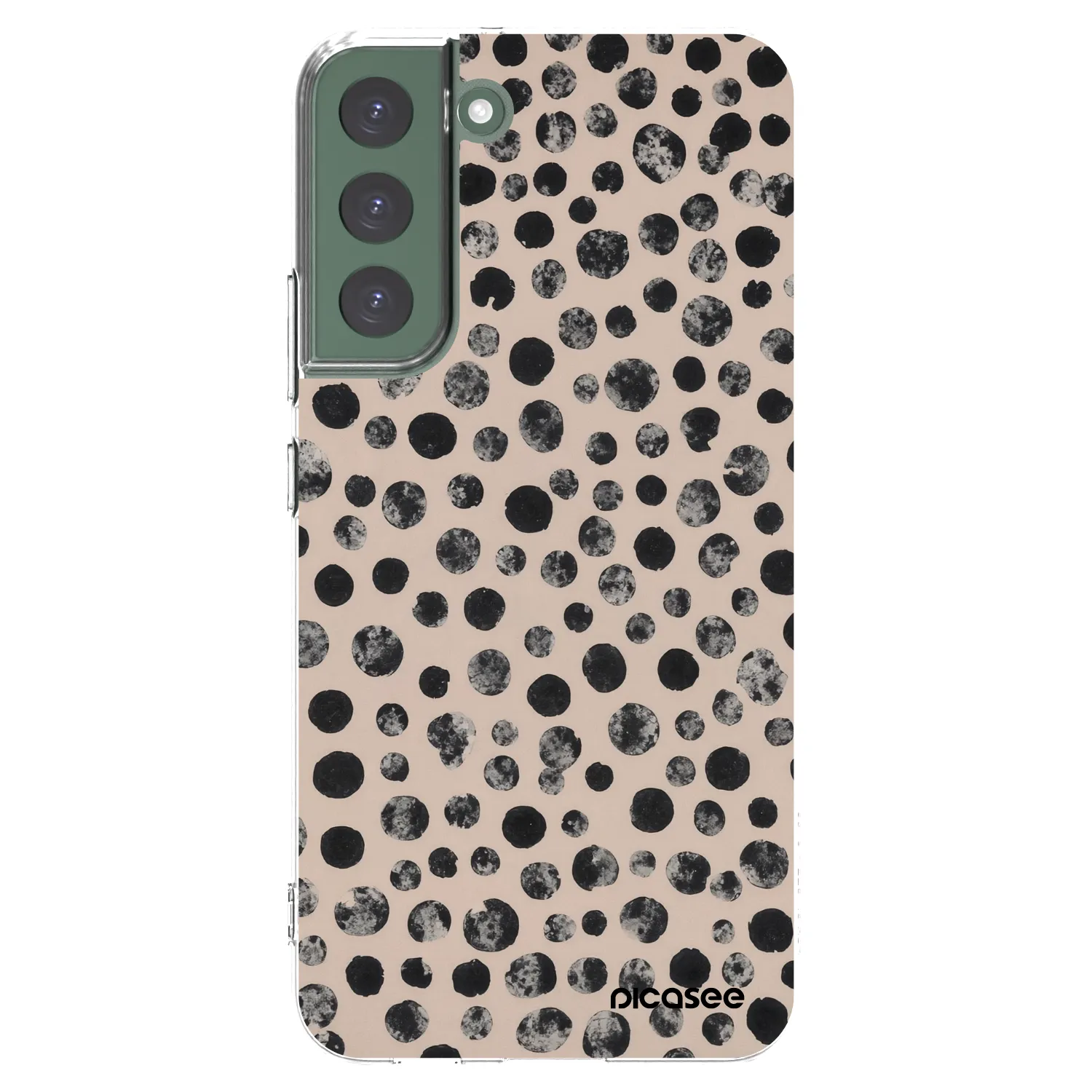 Picasee Samsung Galaxy S22+ 5G Hülle - Transparentes Silikon - Dots