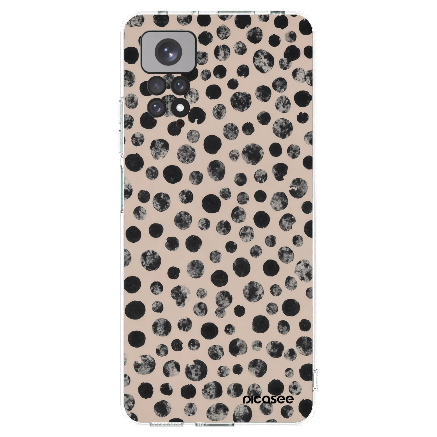 Picasee Xiaomi Redmi Note 11 Hülle - Transparentes Silikon - Dots