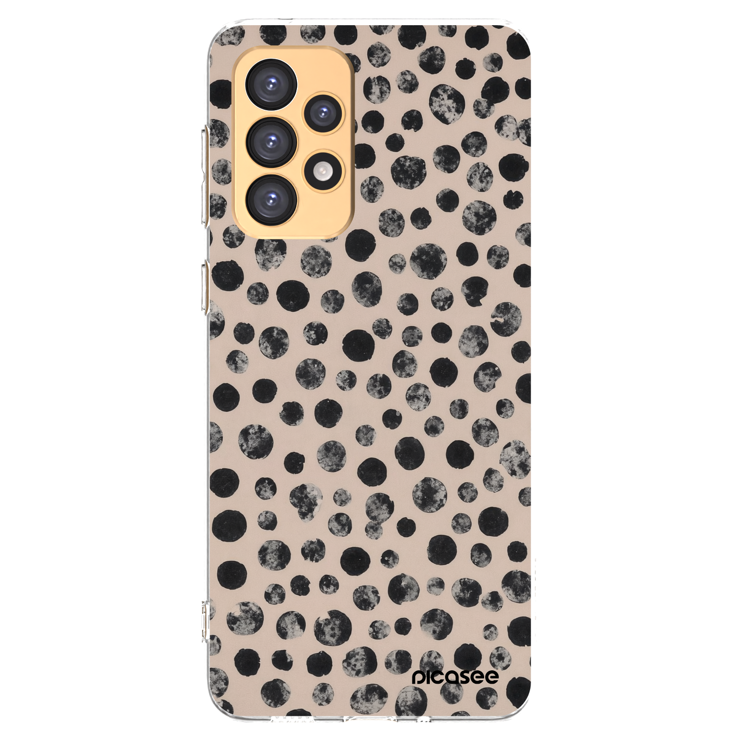 Picasee Samsung Galaxy A33 5G A336 Hülle - Transparentes Silikon - Dots