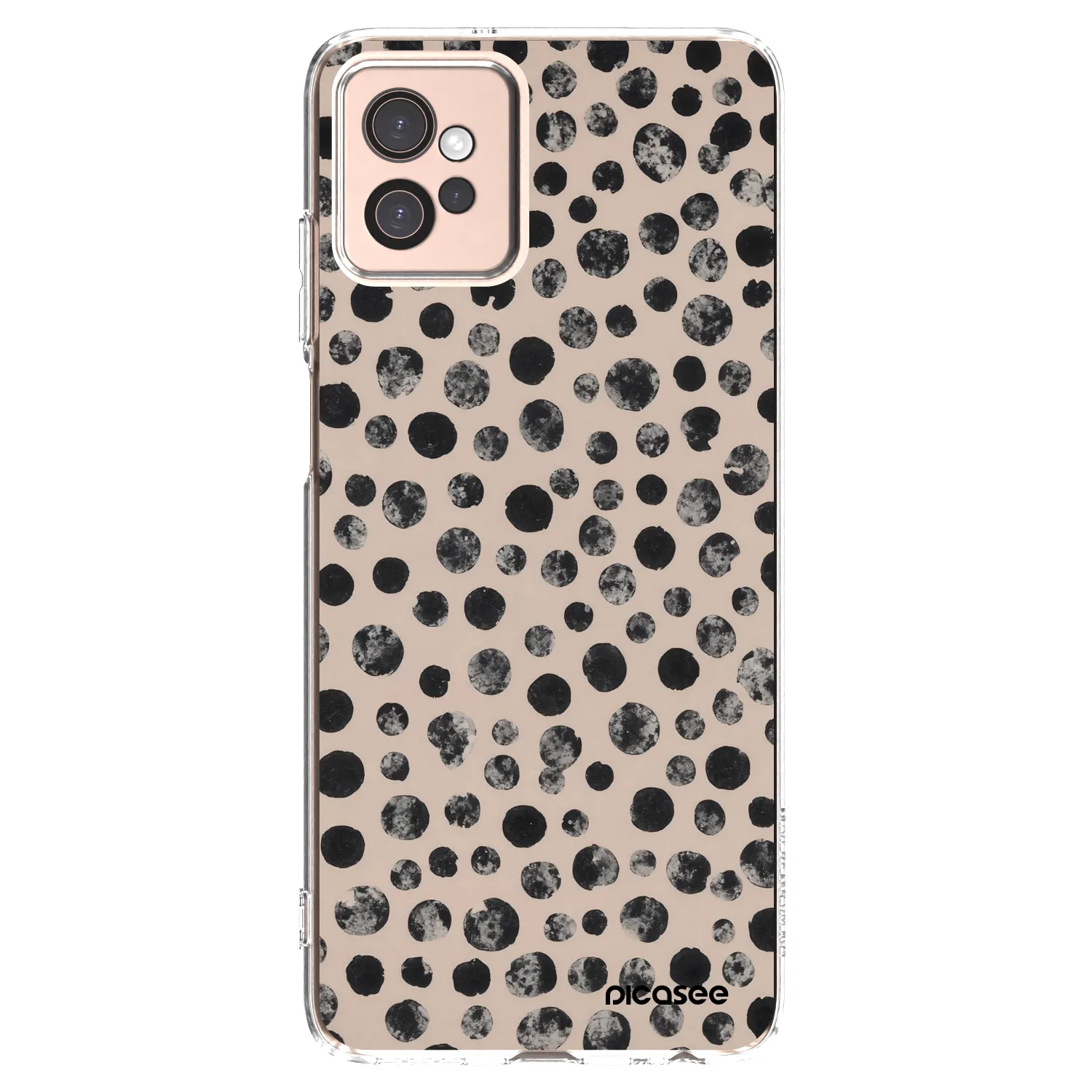 Picasee Motorola Moto G32 Hülle - Transparentes Silikon - Dots