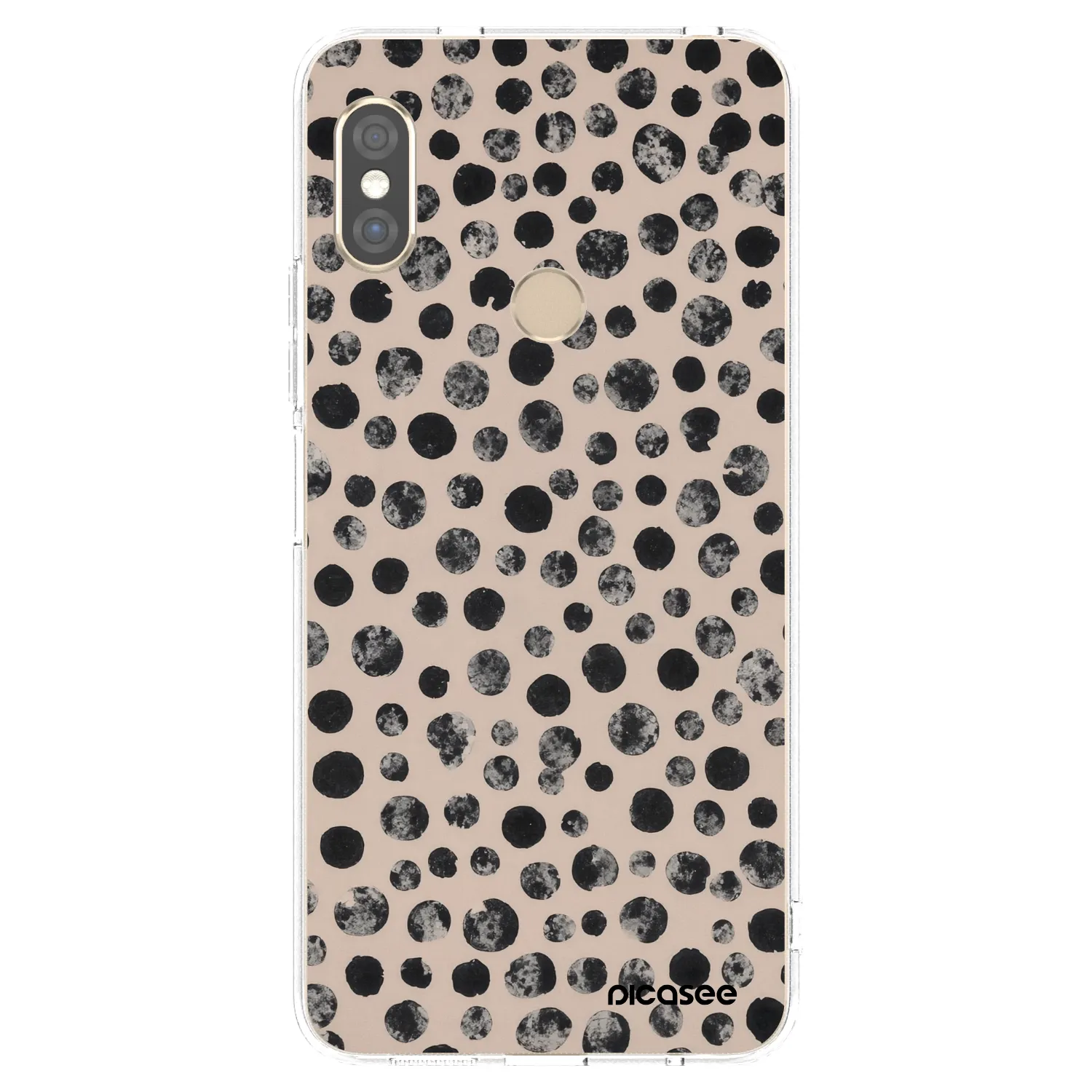 Picasee Xiaomi Redmi Note 5 Global Hülle - Transparentes Silikon - Dots
