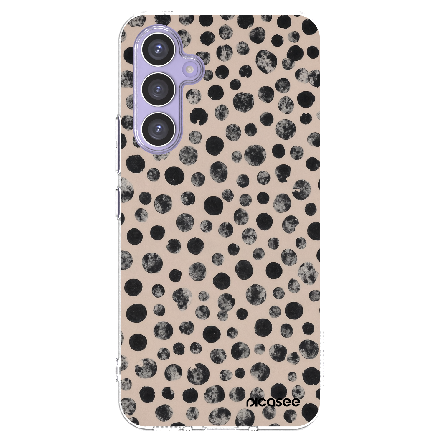 Picasee Samsung Galaxy A54 5G A546B Hülle - Transparentes Silikon - Dots