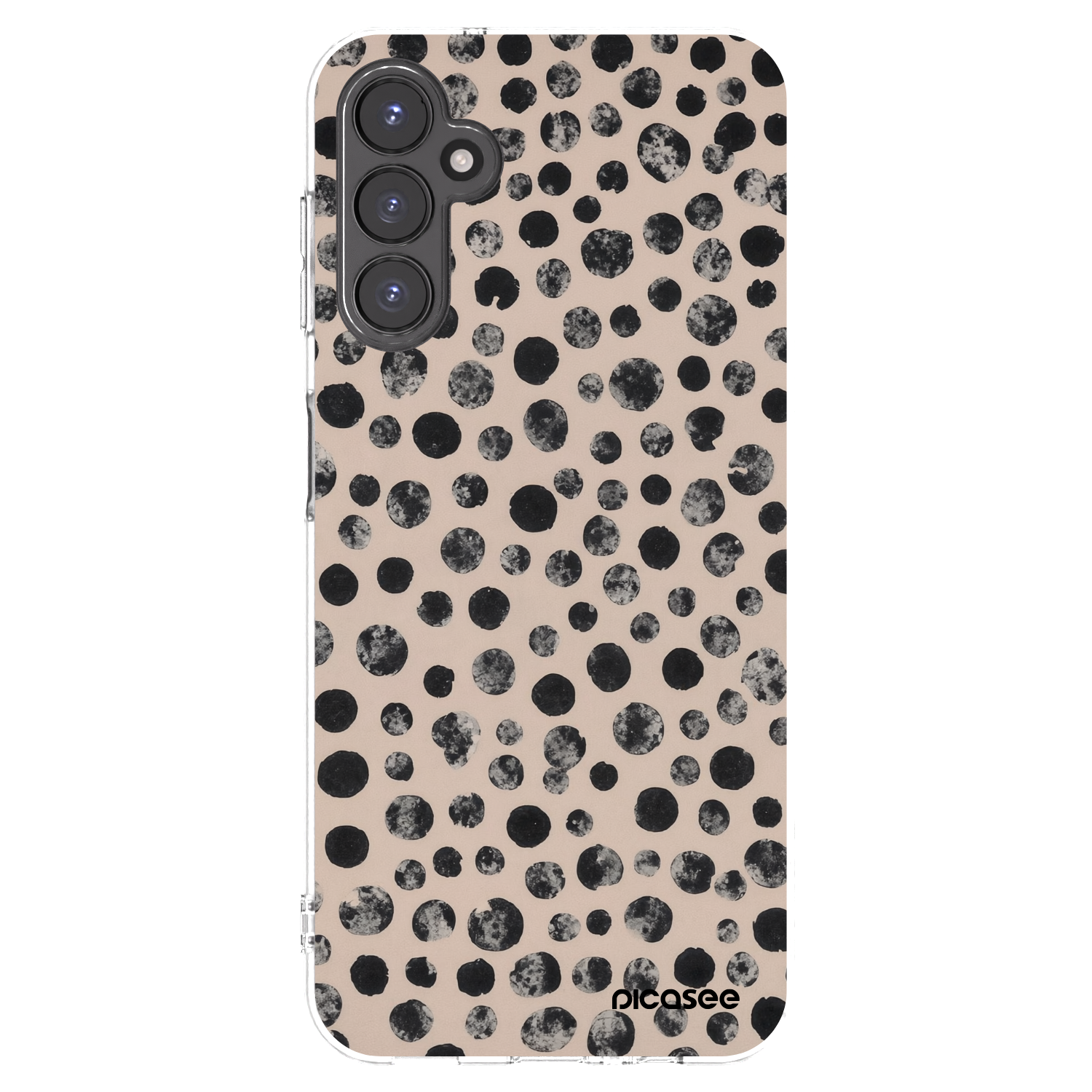 Picasee Samsung Galaxy A14 5G A146P Hülle - Transparentes Silikon - Dots