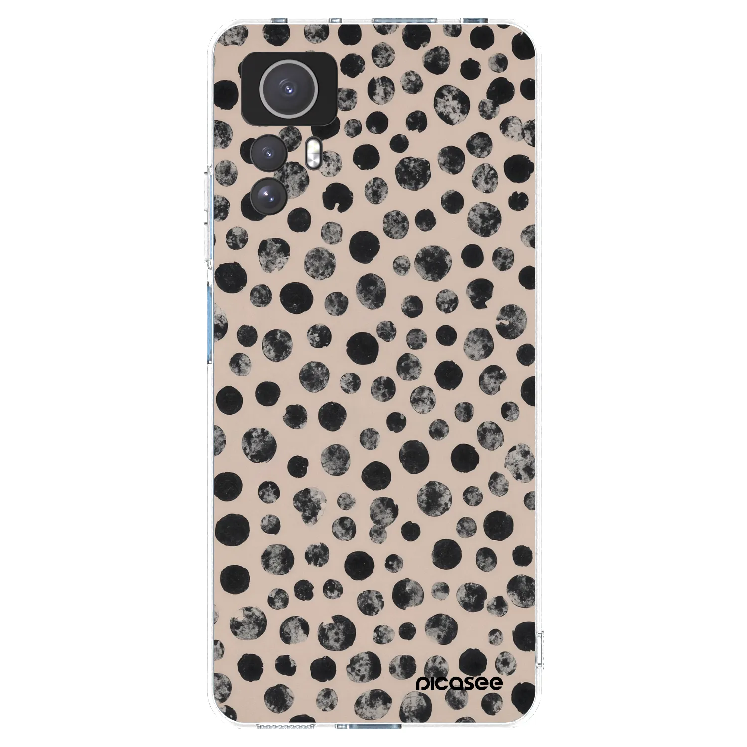 Picasee Xiaomi Redmi Note 12S Hülle - Transparentes Silikon - Dots