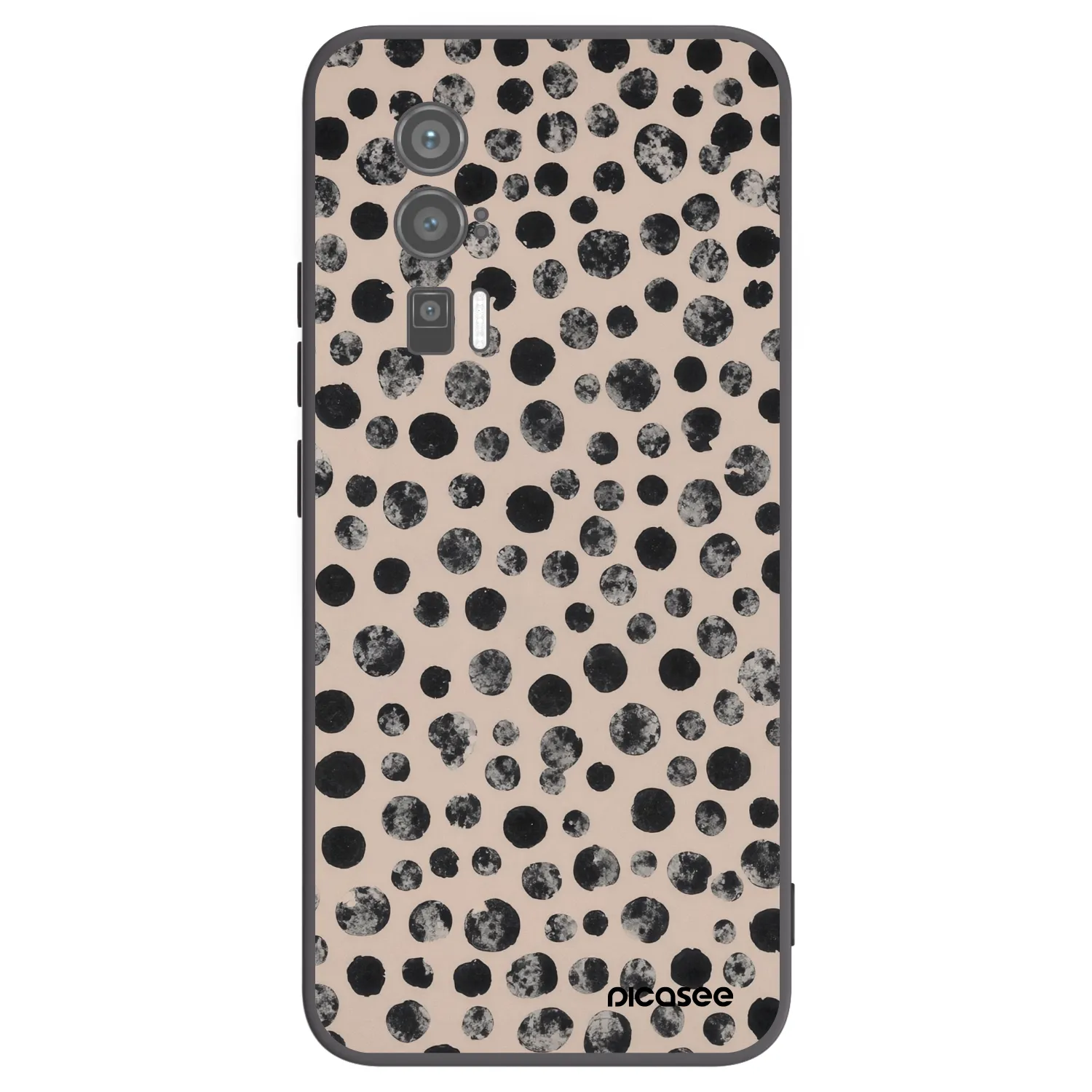Picasee Xiaomi Poco F5 Pro 5G Hülle - Schwarzes Silikon - Dots
