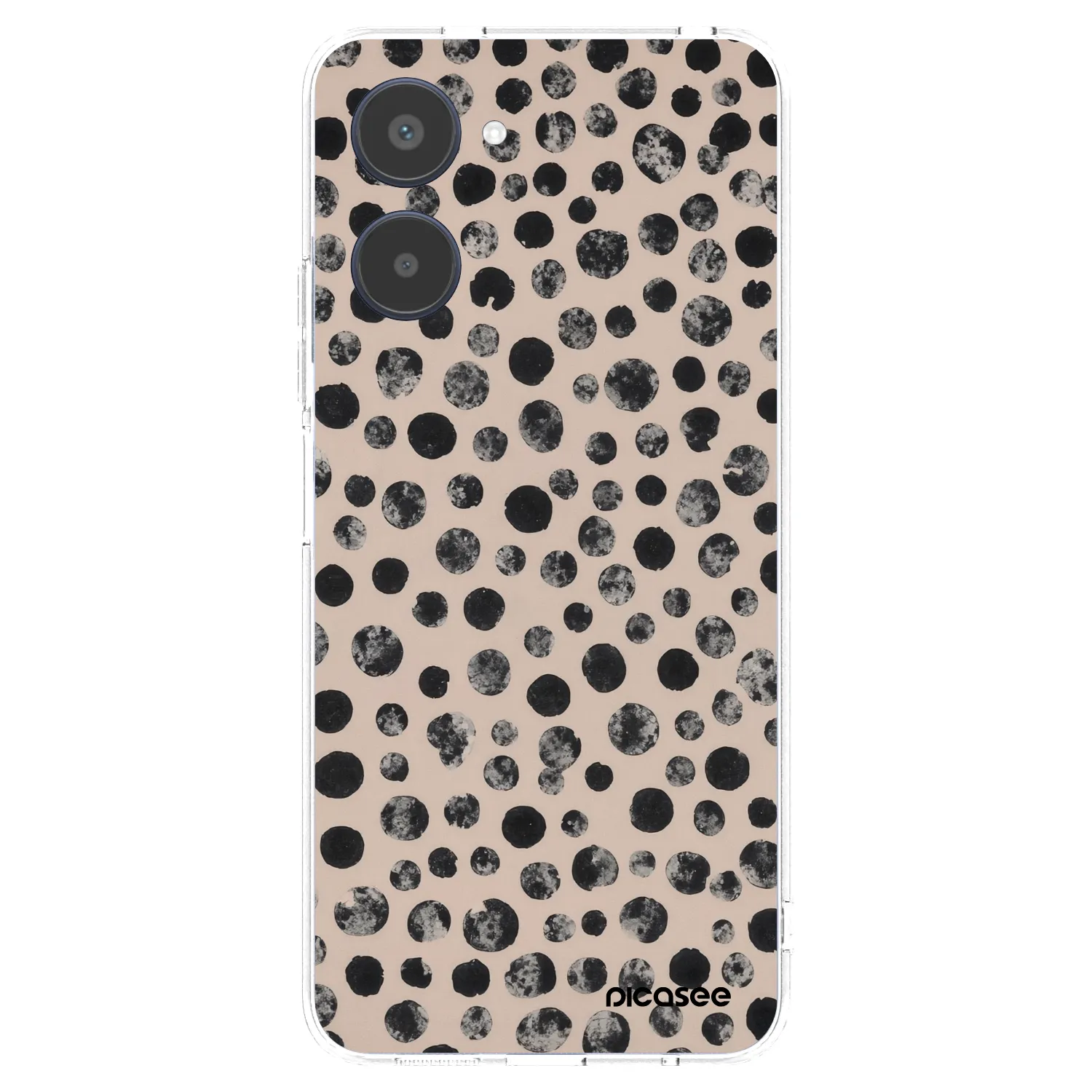 Picasee Realme 10 4G Hülle - Transparentes Silikon - Dots