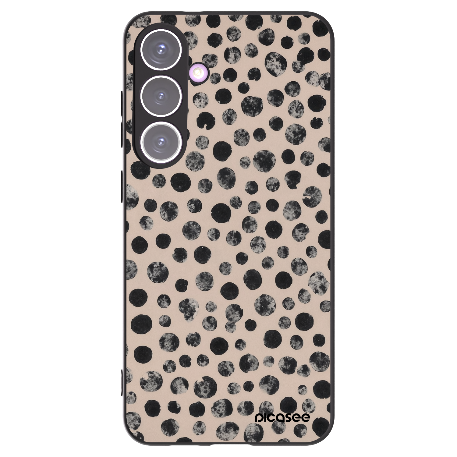 Picasee Samsung Galaxy S24+ S926B 5G Hülle - Schwarzes Silikon - Dots