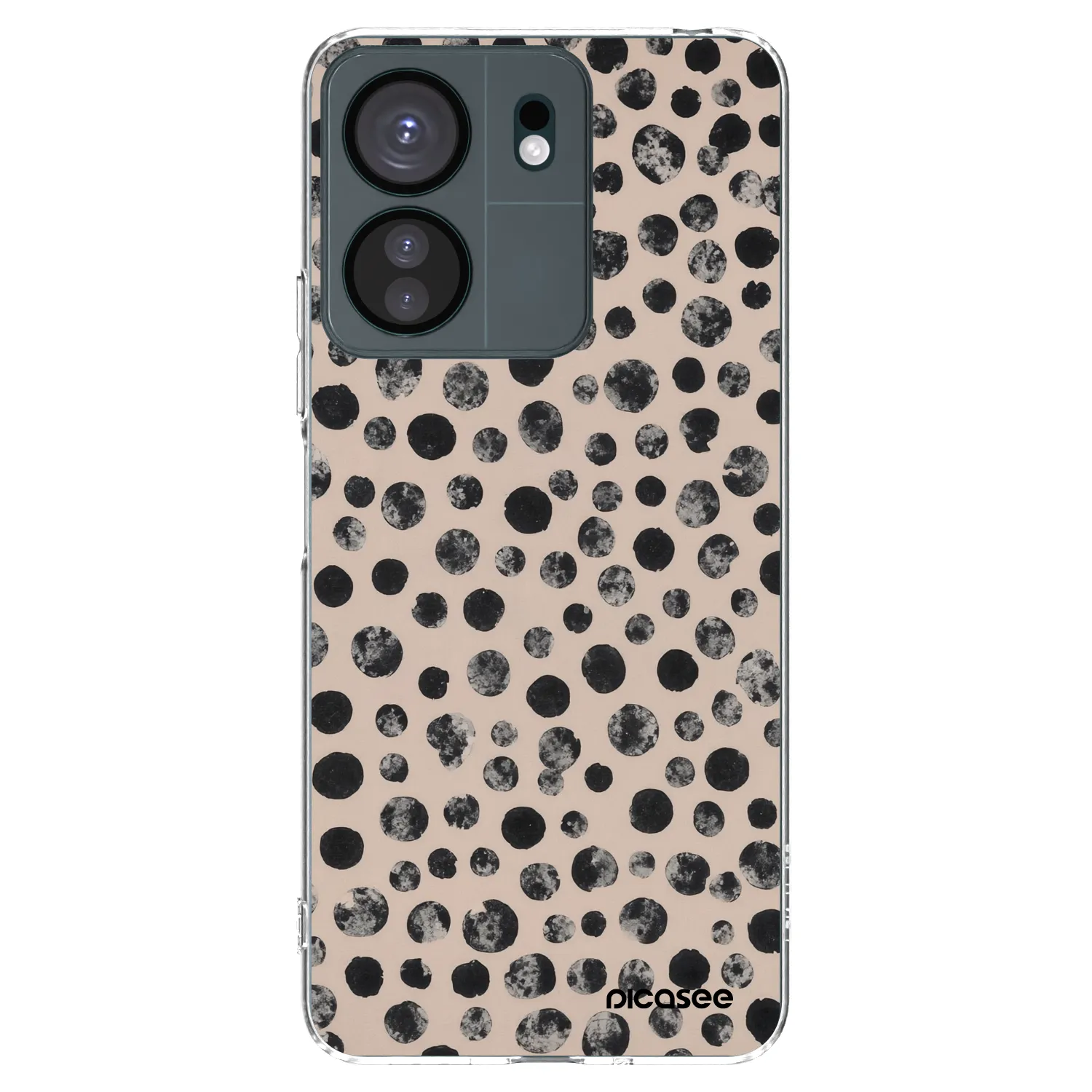Picasee Xiaomi Redmi 13C 4G Hülle - Transparentes Silikon - Dots