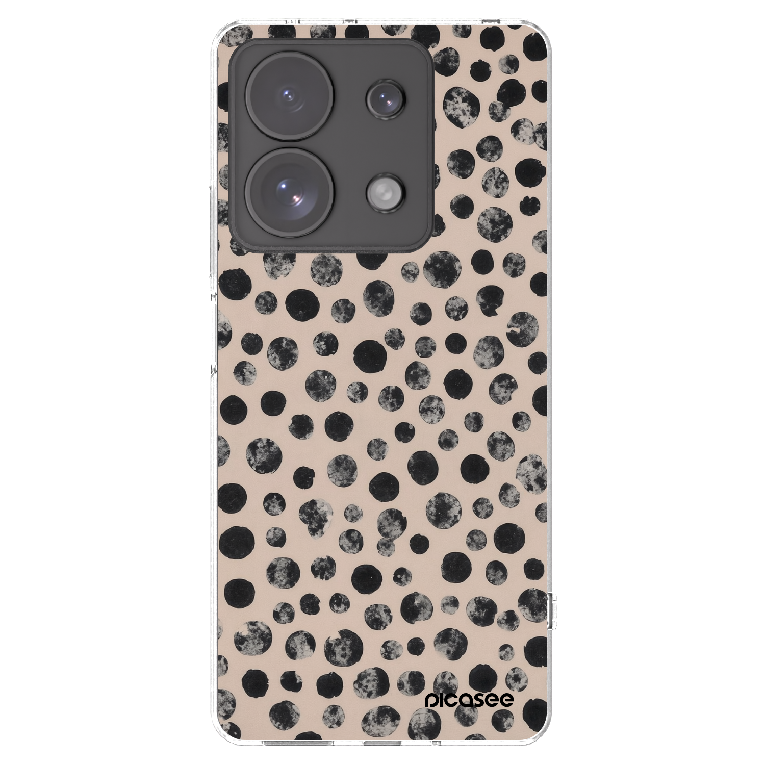 Picasee Xiaomi Redmi Note 13 Pro 4G Hülle - Transparentes Silikon - Dots