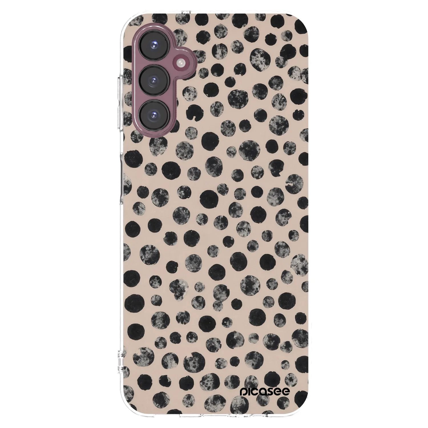 Picasee Samsung Galaxy A05s A057G Hülle - Transparentes Silikon - Dots