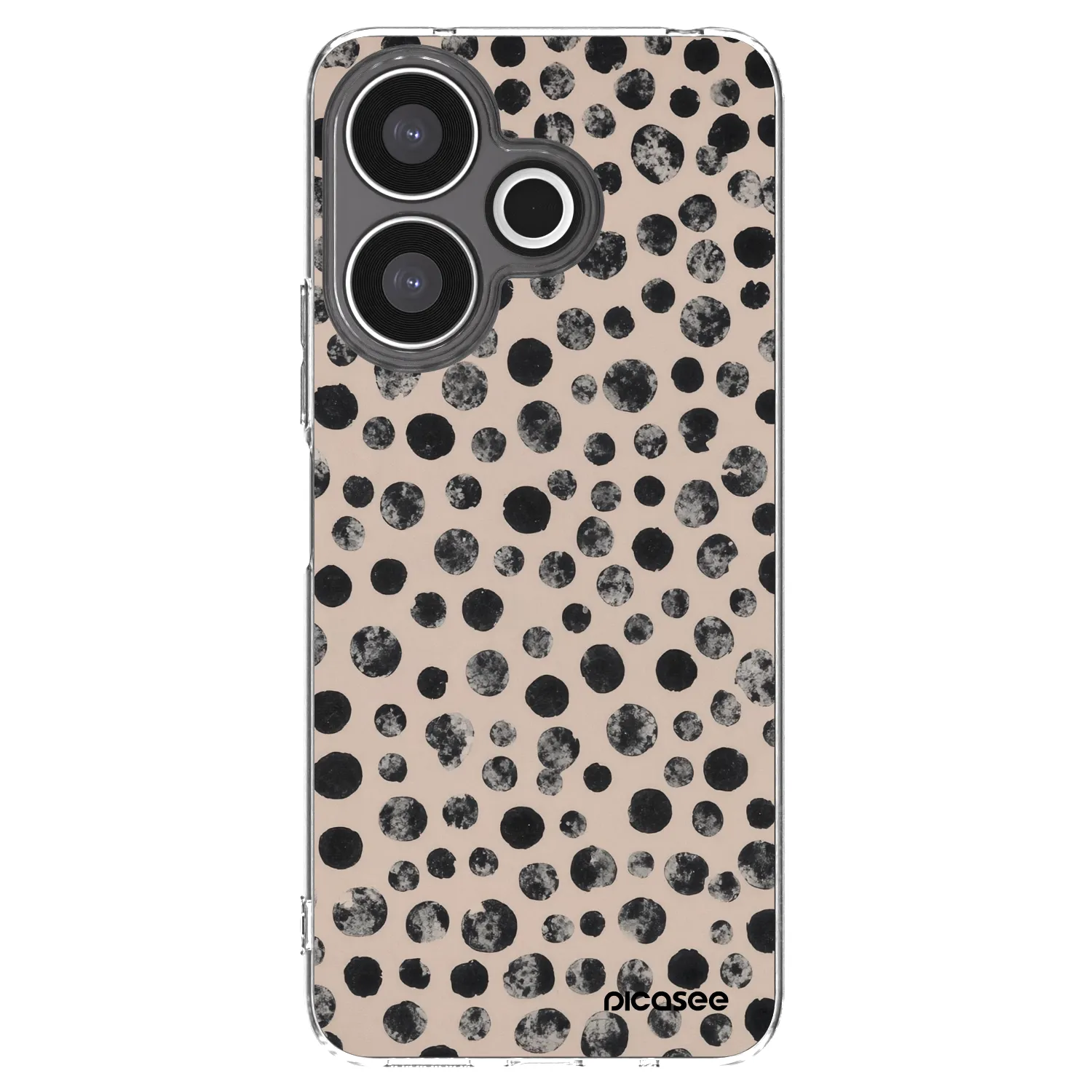 Picasee Xiaomi Redmi 13 4G Hülle - Transparentes Silikon - Dots