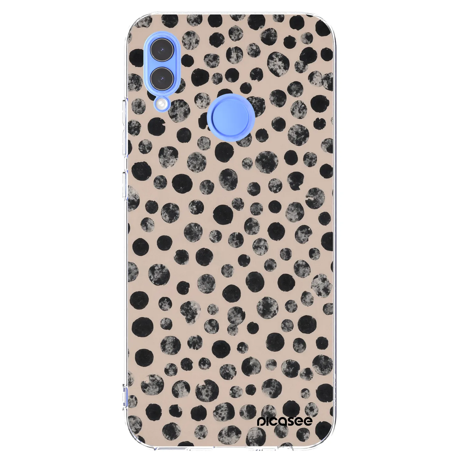 Picasee Honor 10 Lite Hülle - Transparentes Silikon - Dots